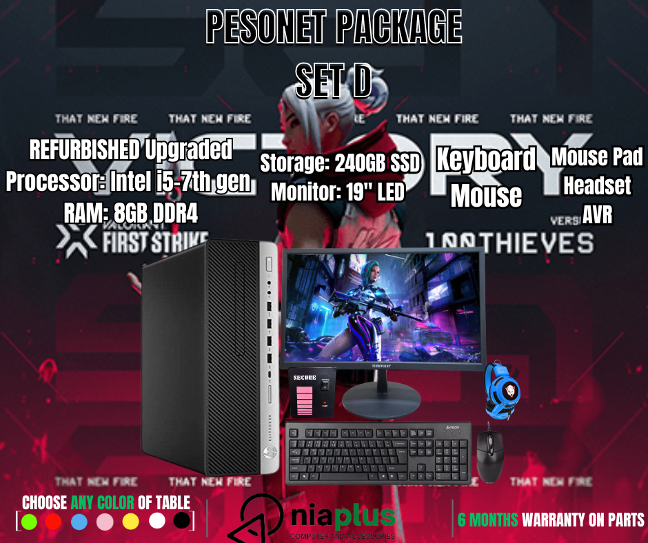 SET D | i5-7TH GEN| PISONET