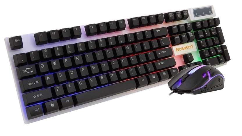 Bosston 8310 Wired Optical Keyboard & Mouse