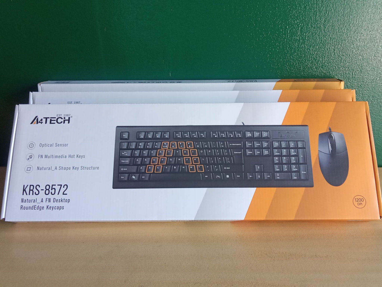 A4Tech Mouse + Keyboard Combo USB (KRS-8375)
