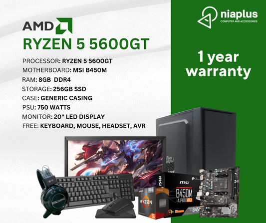 Computer Set Ryzen 5 5600GT