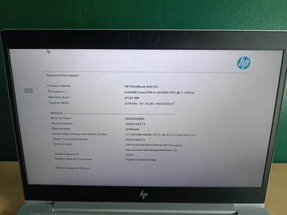 HP Elitebook 840 G6